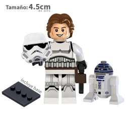 Han Solo Trooper con R2-D2  - Star Wars - Minifigura