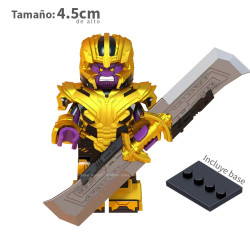 Thanos armadura completav2 - Marvel - Minifigura