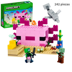 La casa ajolote - Minecraft -  242 piezas