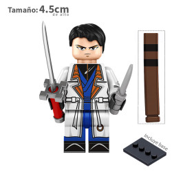 Shimomori Aoshi - Samurai X - Minifigura