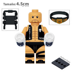Stone Cold Steve Austin - WWE - Minifigura