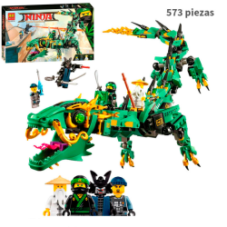 Dragon Mecanico del Ninja verde  - Ninjago - 573 piezas