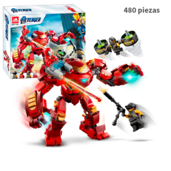 Hulkbuster de Iron Man vs. Agente de A.I.M.  - Marvel - 480 piezas