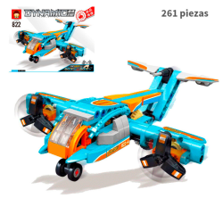 Coche Deportivo Y Avion - Technic  - 261 Piezas
