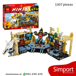 Caos en la cueva del Samurai X - 1307 Piezas - Ninjago