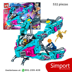 Nave de los guardianes de la galaxia - 532 Piezas - Marvel