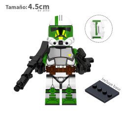 Soldado Clone v2 - Unidad Doom - Star Wars - Minifigura