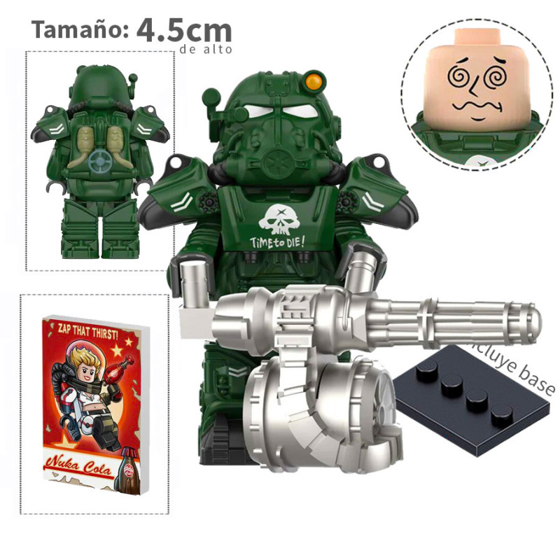 Servoarmadura T-60 v3 - Fallout - Minifigura