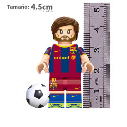 Lionel Messi - Barcelona del 2010 - Futbol - Minifigura