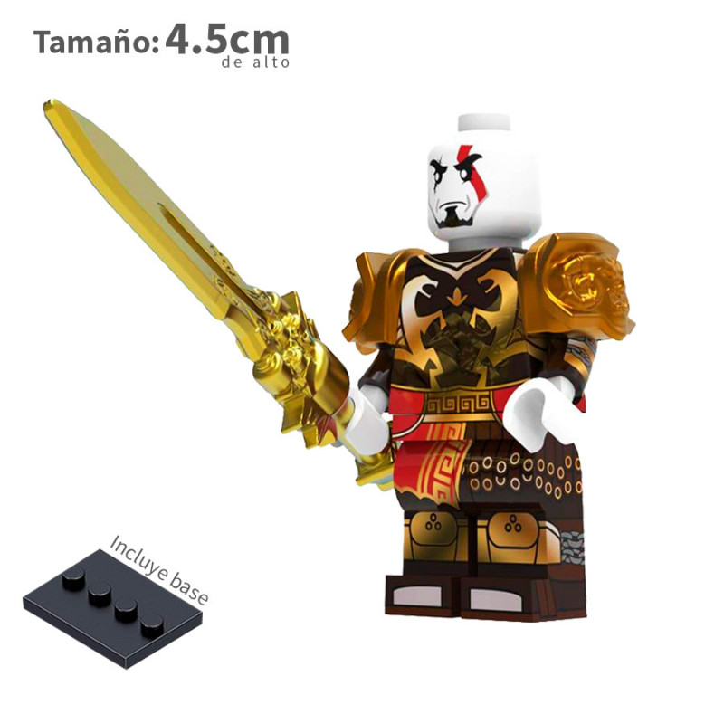 kratos con armadura - God Of War - Minifigura