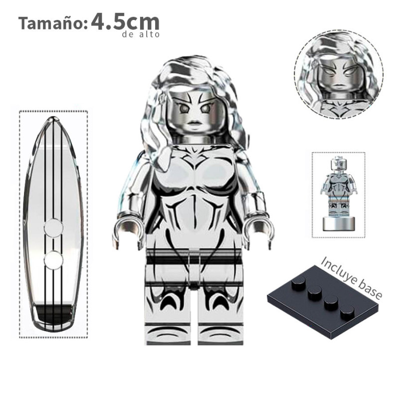 Silver Surfer Femenina v2 - Marvel  - Minifigura