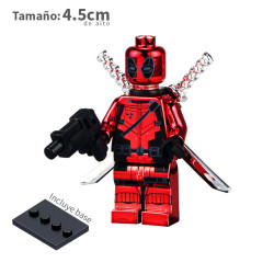 Deadpool cromado - Marvel  - Minifigura
