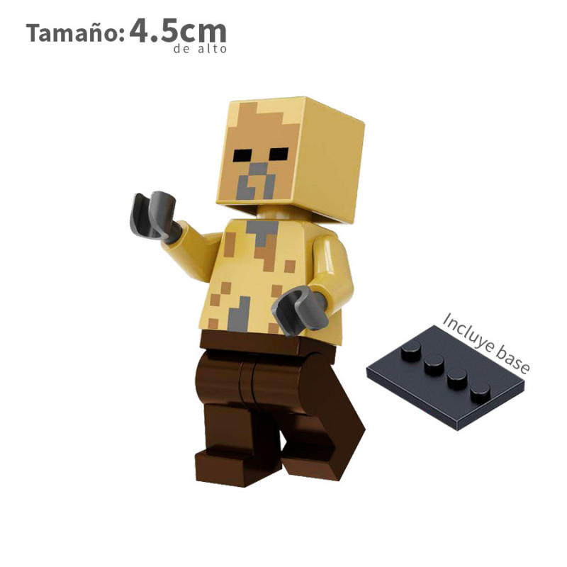 Zombie Disecado - Minecraft - Minifigura