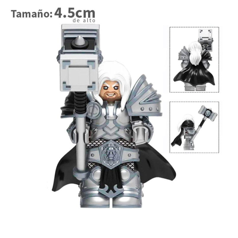 Arthas Menethil v2 - Warcraft - Minifigura