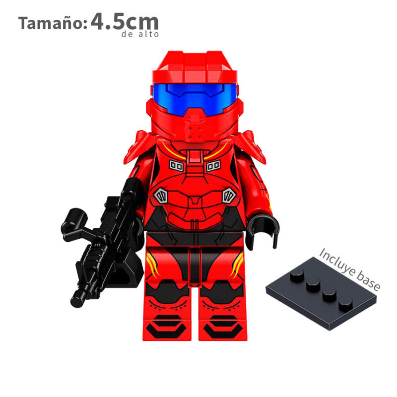 Guerrero v4 - Halo - Minifigura