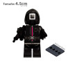 Guardia Negro Cuadrado v2 - Squid Game - Minifigura