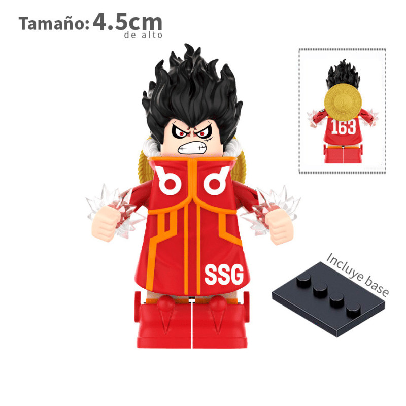 Luffy traje futurista - One Piece - Minifigura