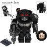 Servoarmadura modo ataque - Black Templars - Warhammer - Minifigura