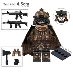 Fuerzas especiales Comando A v2 - Soldados - Minifigura