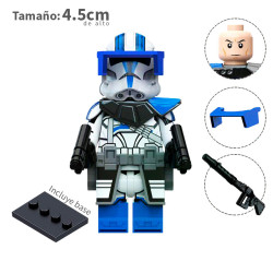 Soldado Clone v7 - 501th Legion Clone - Star Wars - Minifigura