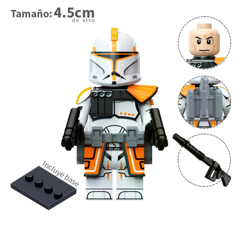 Soldado Clone v3 - 212th Legion Clone - Star Wars - Minifigura