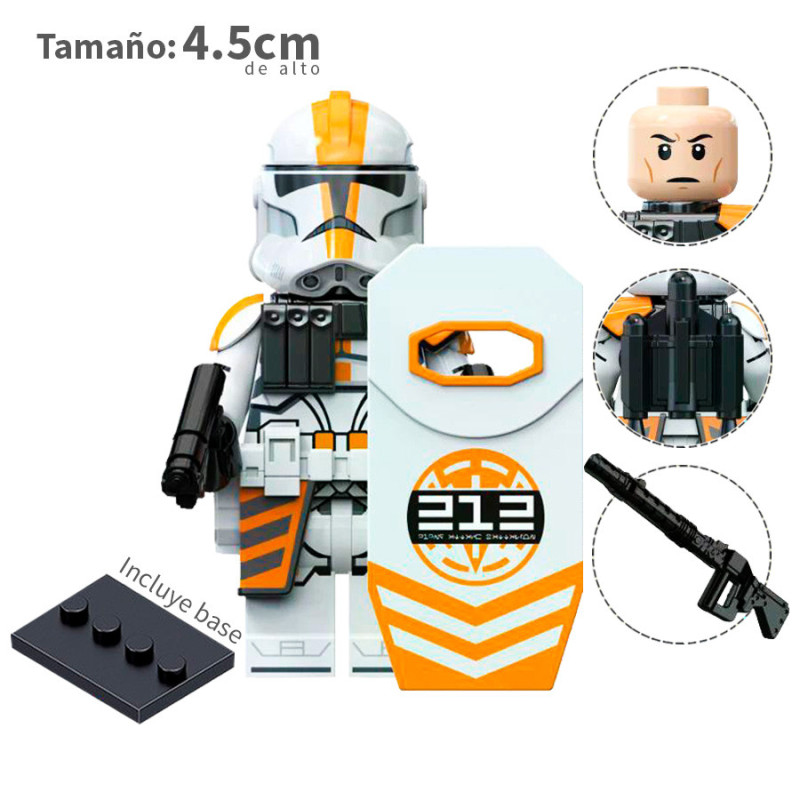 Solsado Clone v2 - 212th Legion Clone - Star Wars - Minifigura