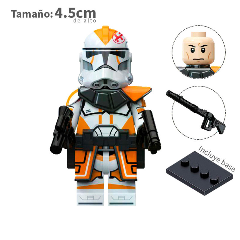 Soldado Clone v1 - 212th Legion Clone - Star Wars - Minifigura