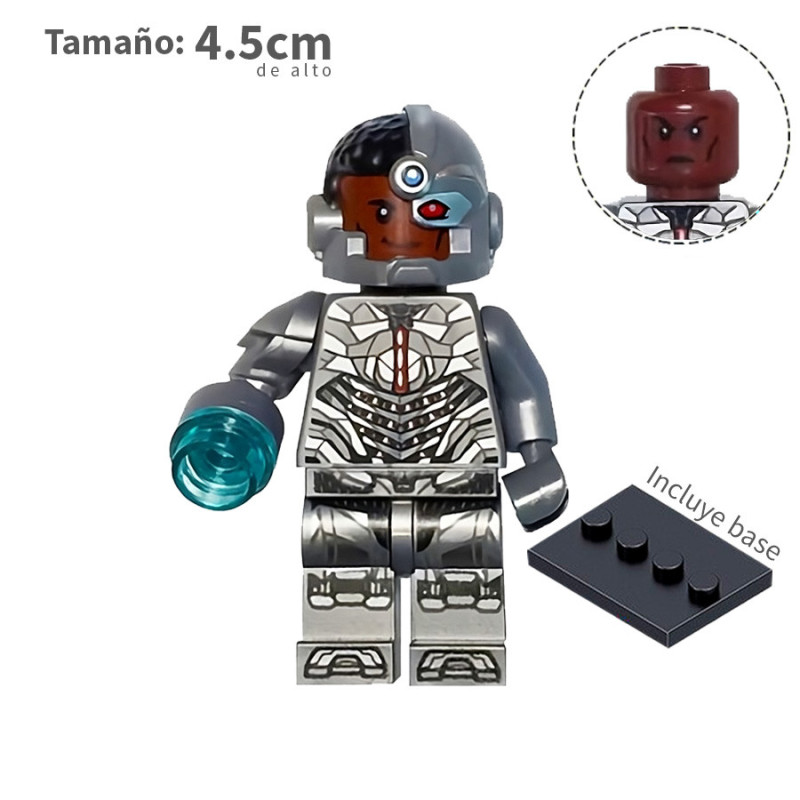 Cyborg - Jovenes Titanes - Dc Comics - Minifigura