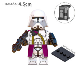Commander Bacara - 21st nova corps - Star Wars - Minifigura