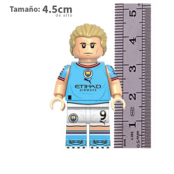 Erling Haaland - Manchester City - Futbol - Minifigura