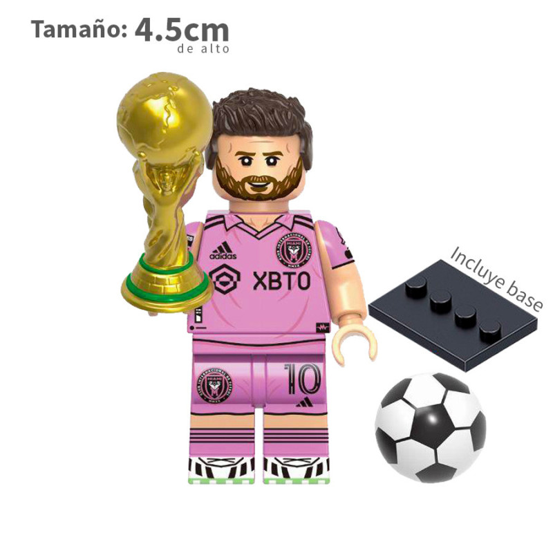 Lionel Messi - Inter Miami CF - Futbol - Minifigura