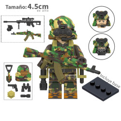 Fuerzas especiales Alpha - Soldados - Minifigura