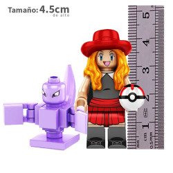 Serena y Mewtwo  - Pokemon - Minifigura