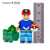 Ash y Bulbasaur   - Pokemon - Minifigura