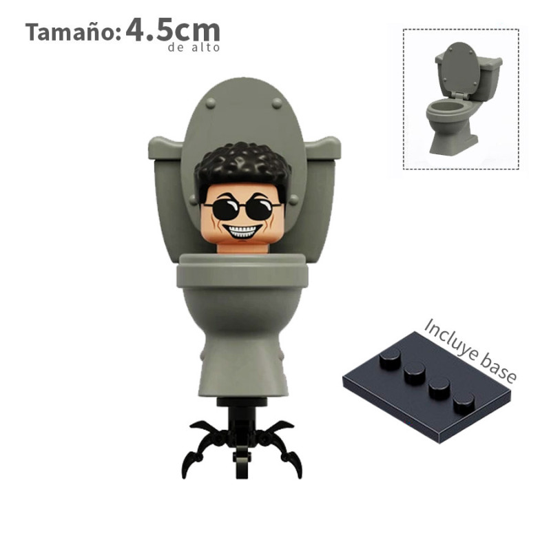 Toilet Man - Skibidi Toilet - Minifigura