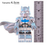 Batman armadura v2 Blanco brilloso - Dc Comics - Minifigura