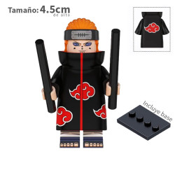 Pain - Camino Preta - Akatsuki - Naruto - Minifigura