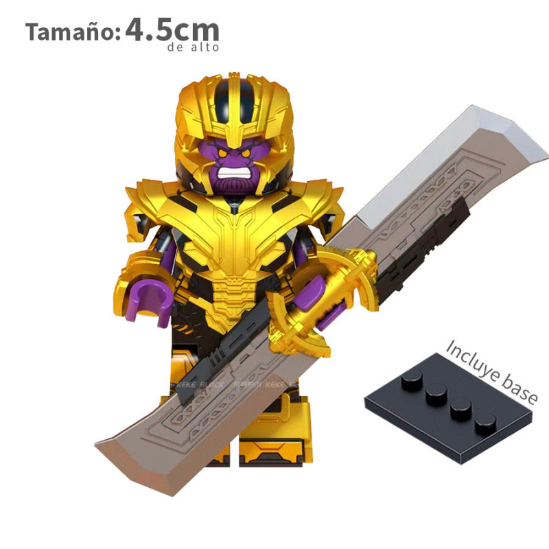 Thanos armadura completav2 - Marvel - Minifigura
