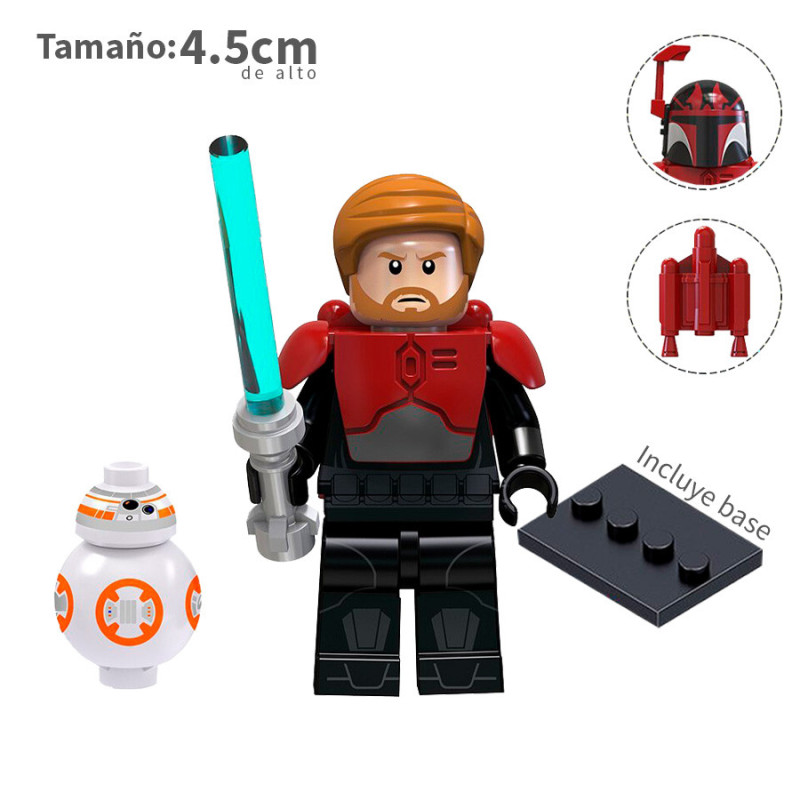 Obi Wan Traje Mandaloriano - Star Wars - Minifigura
