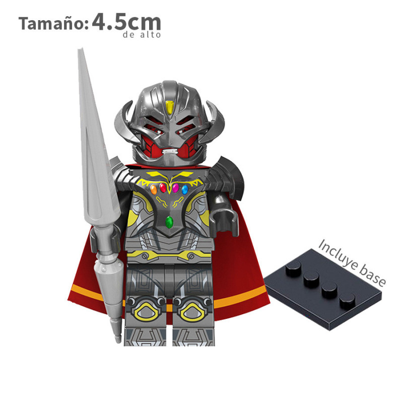 Ultron con 6 gemas del infinito - Marvel - Minifigura