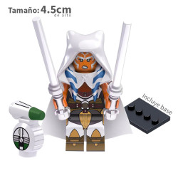 Ahsoka traje blanco - Star Wars - Minifigura