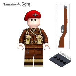 Red Devils v2 - paracaidistas británicos - WWII - Soldados - Minifigura