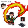 Tanjiro kamado con efecto - Demon Slayer - Minifigura