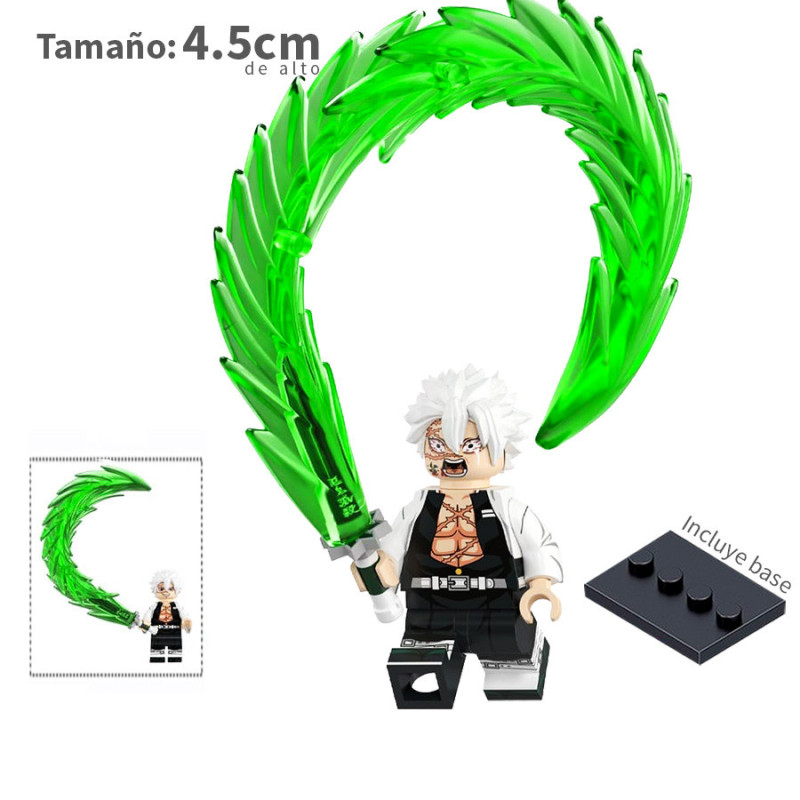 Sanemi con efecto - Demon Slayer - Minifigura