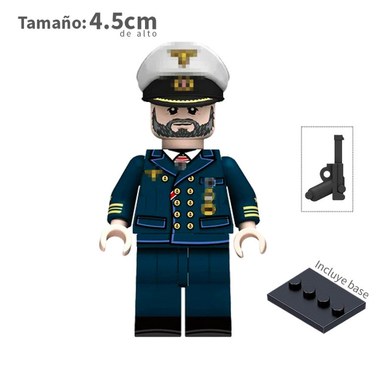 Teniente de navío - Alemania - WWII - Soldados - Minifigura