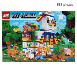 El Pueblo Llama - Minecraft - 558 piezas