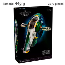 Nave Estelar Clase Firespray de Jango Fett 2970pcs Star Wars 66634 Bela
