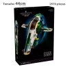 Nave Estelar Clase Firespray de Jango Fett 2970pcs Star Wars 66634 Bela
