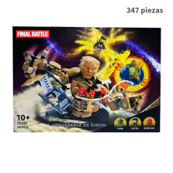 Spiderman vs Sandman Batalla Final 347pcs Marvel 70107 Marvel