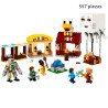 El Ataque a la Aldea del Globo de Ghast 557pcs Minecraft 68032 Bela